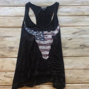 Black Texas tank